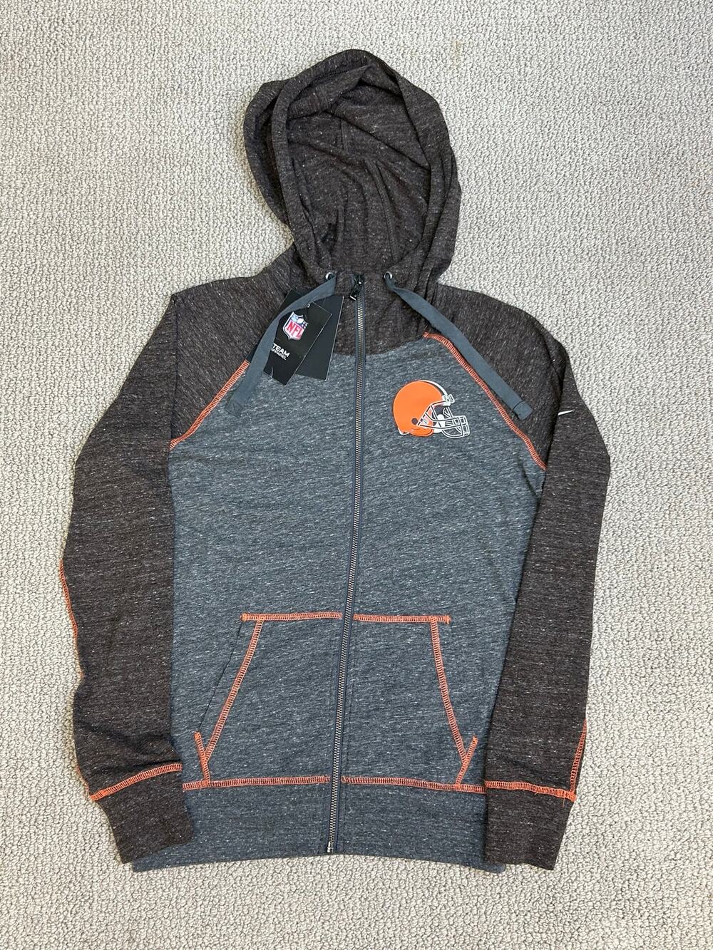 Women’s Cleveland Browns Zip Up Hoodie - Size S - $70 Retail - Brand New